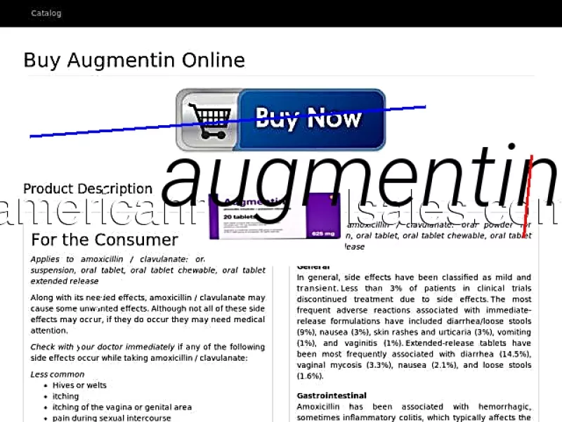 Générique augmentin 1g